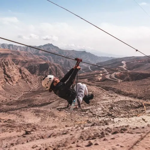 Jebel Jais Zipline
